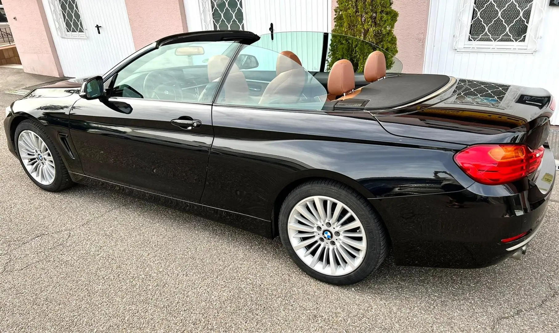 BMW 428 4er 428i Cabrio Luxury Line Noir - 1