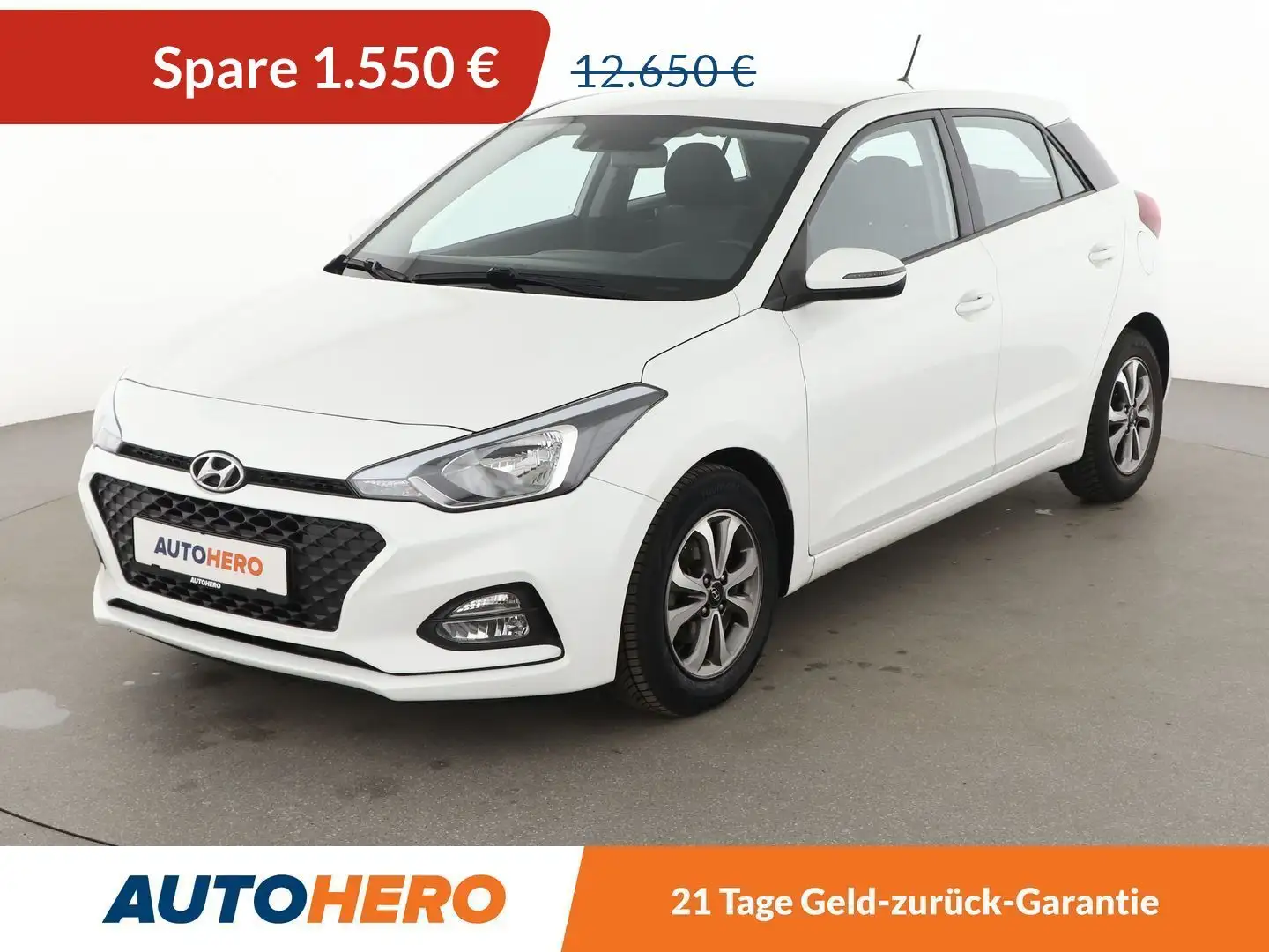 Hyundai i20 1.2 Trend*TEMPO*PDC*SHZ*ALU*SPUR*KLIMA* Wit - 1