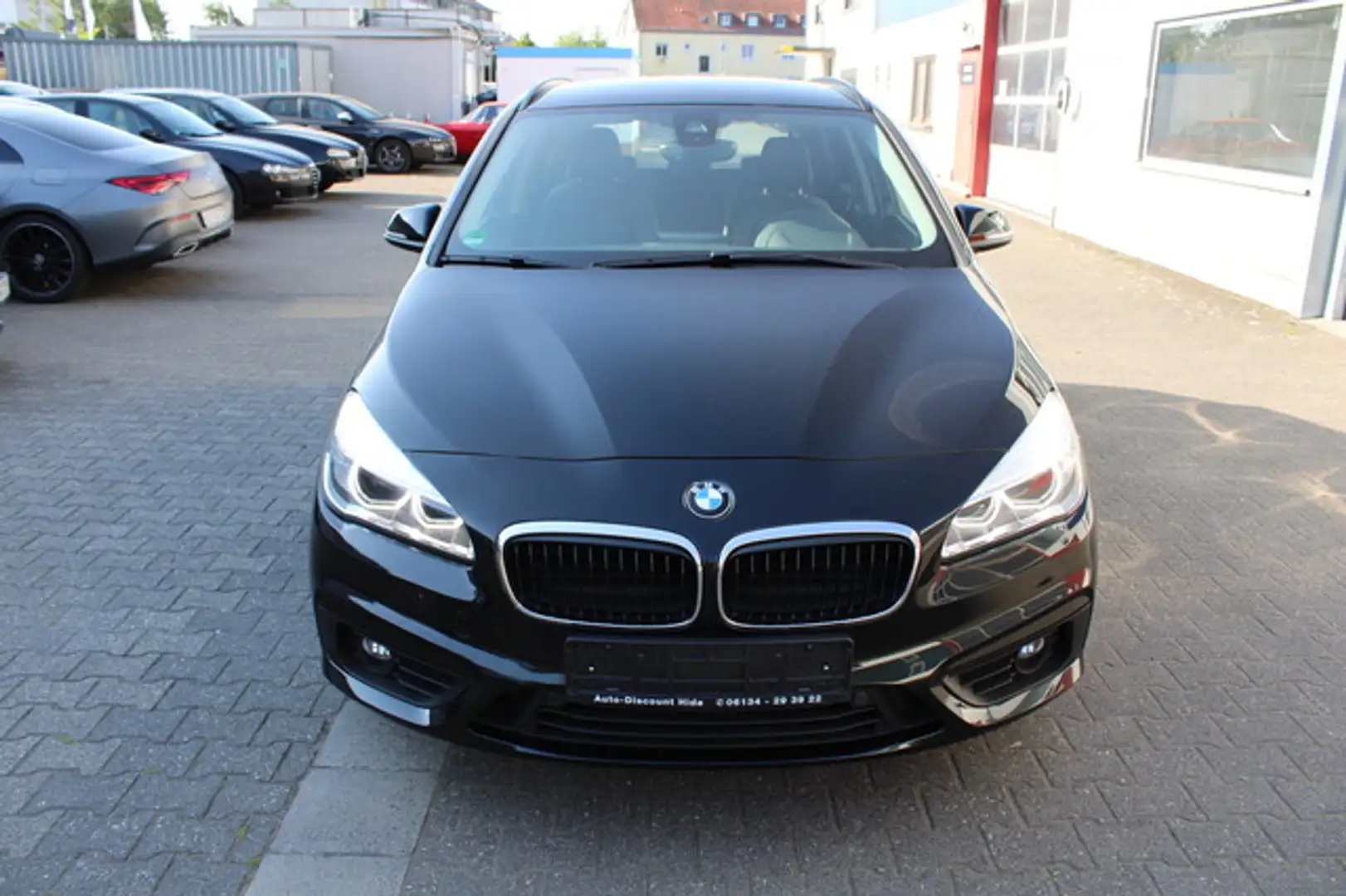 BMW 220 Active Tourer d Luxury Line Voll*Top gepflegt*Auto Schwarz - 2