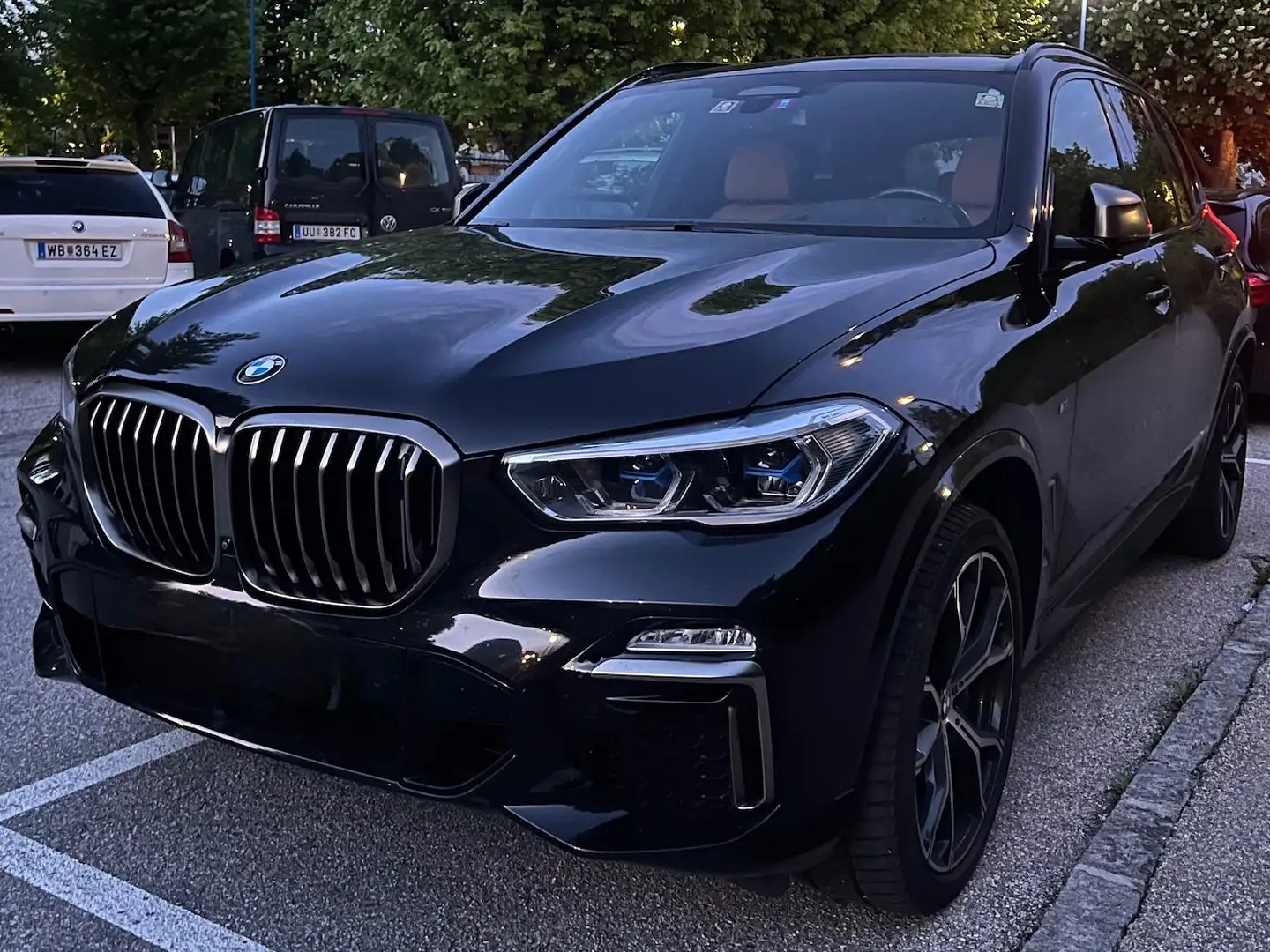 BMW X5 M X5 Diesel M50d Zwart - 1