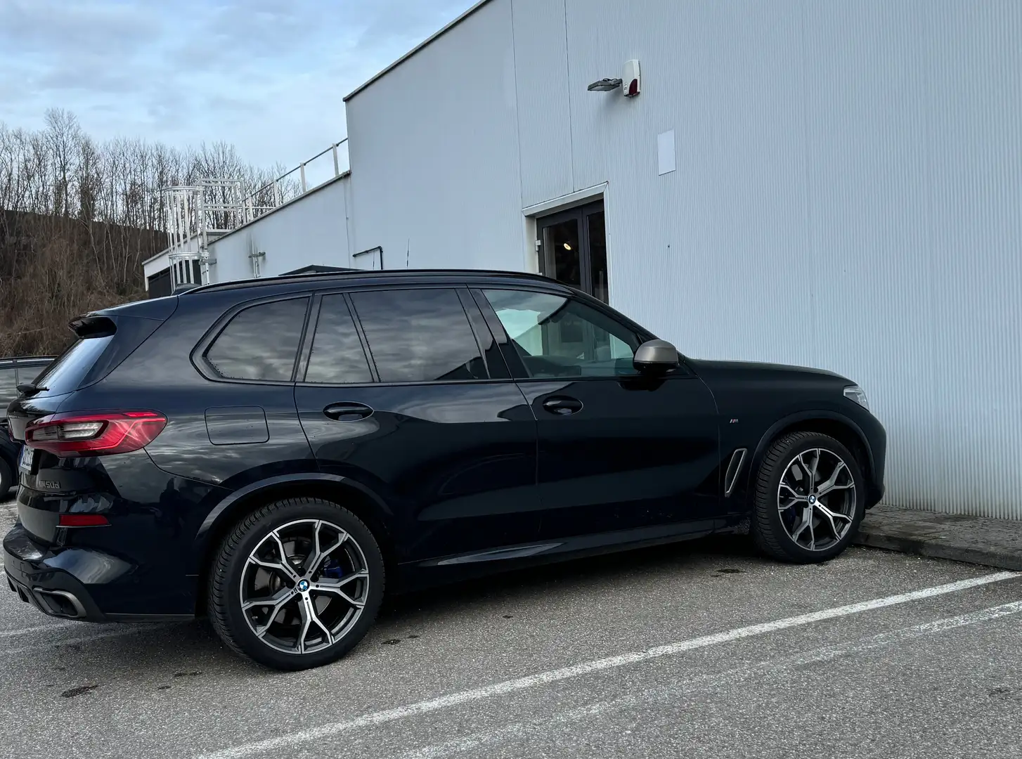 BMW X5 M X5 Diesel M50d Zwart - 2