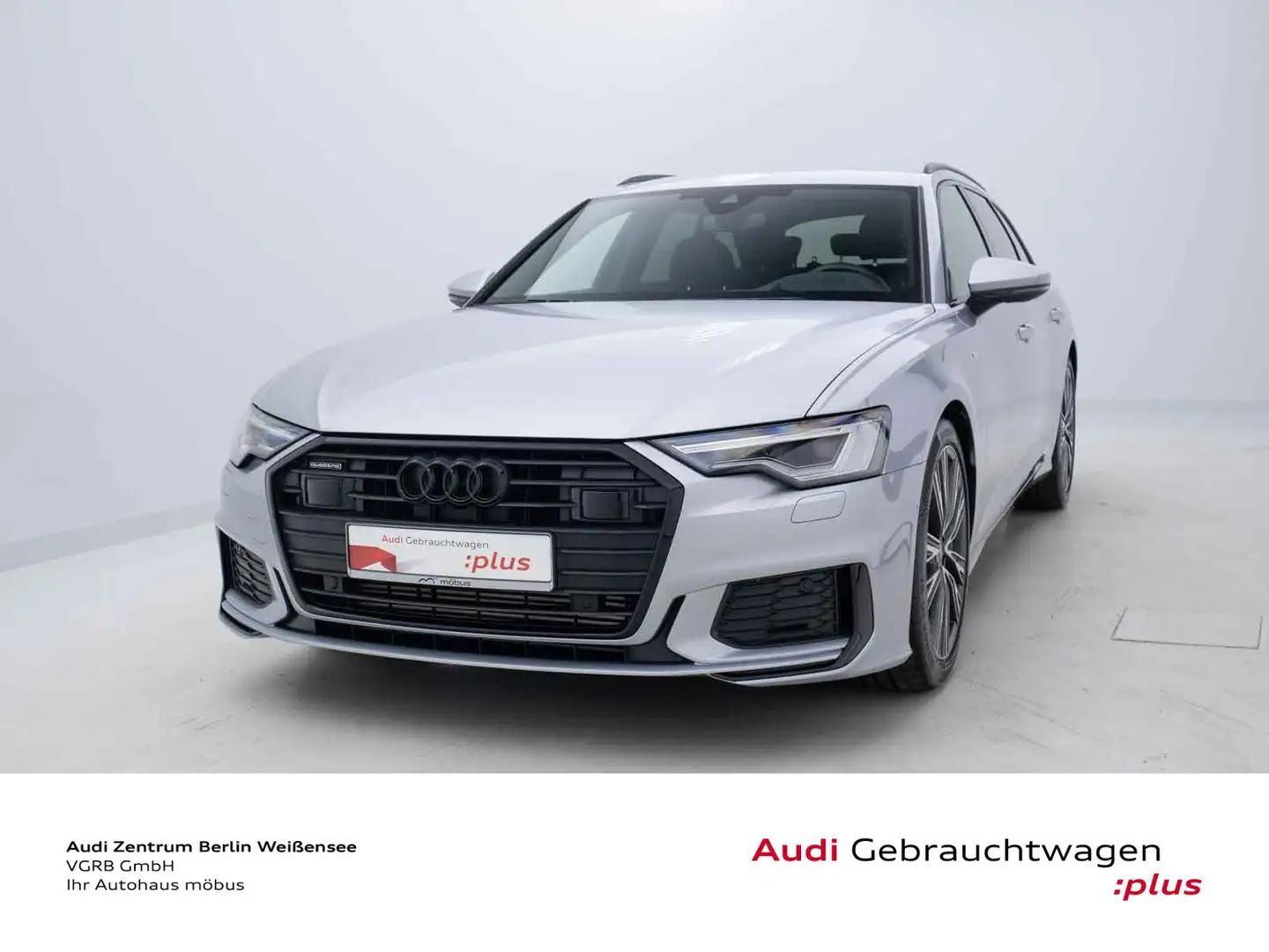Audi A6 55 TFSI S-TRO*S-LINE*MATRIX*QUA*LEDER*H Silber - 2