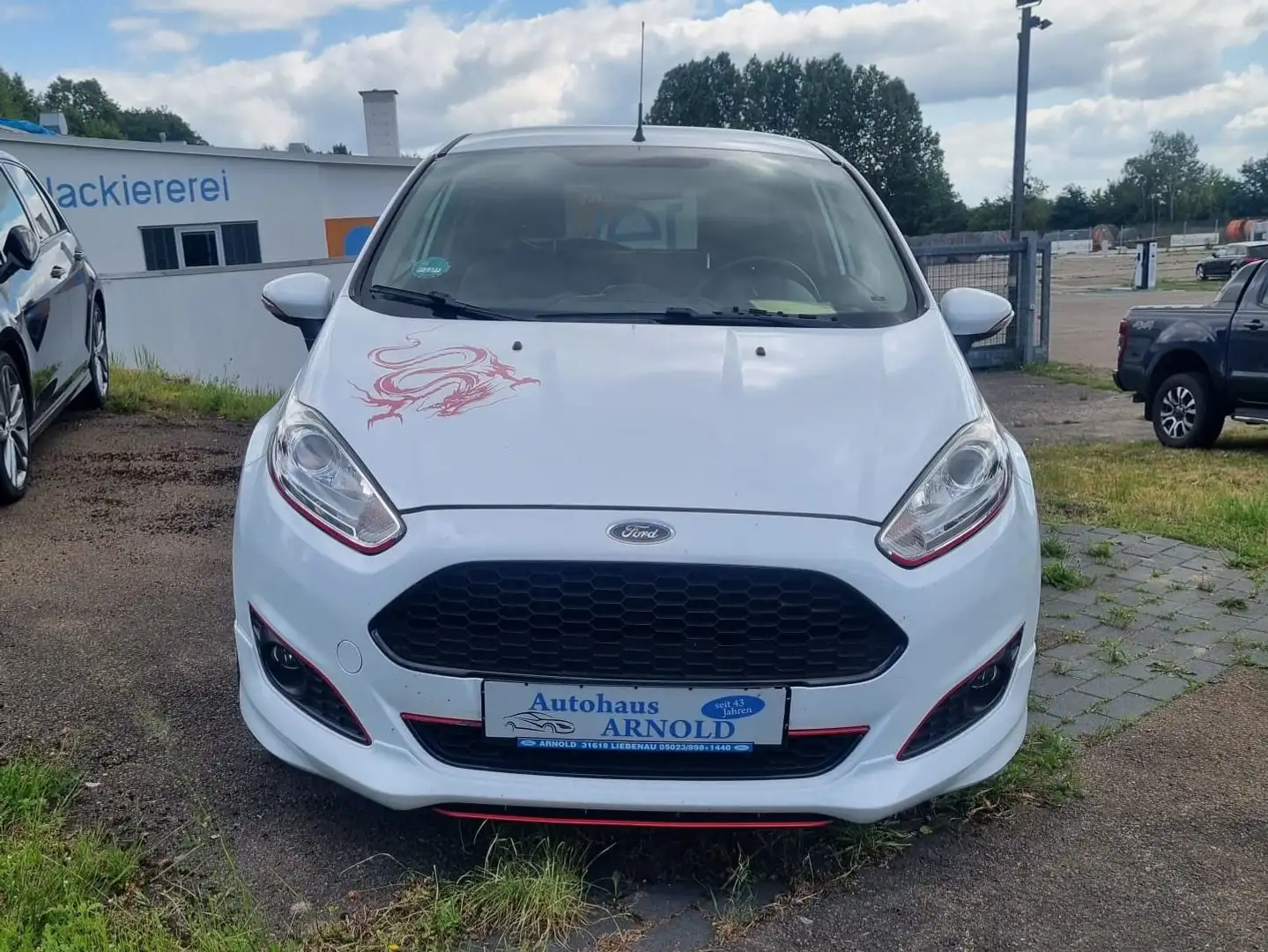Ford Fiesta Sport Blanco - 2