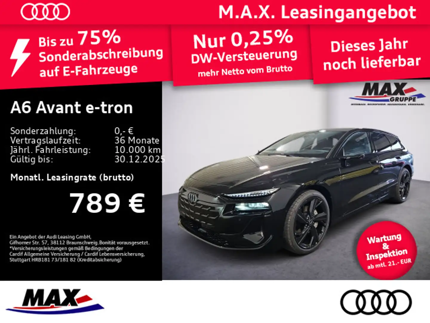 Audi TECHPLUS+MATRIX+S LINE+B&O+PANO+ Schwarz - 1