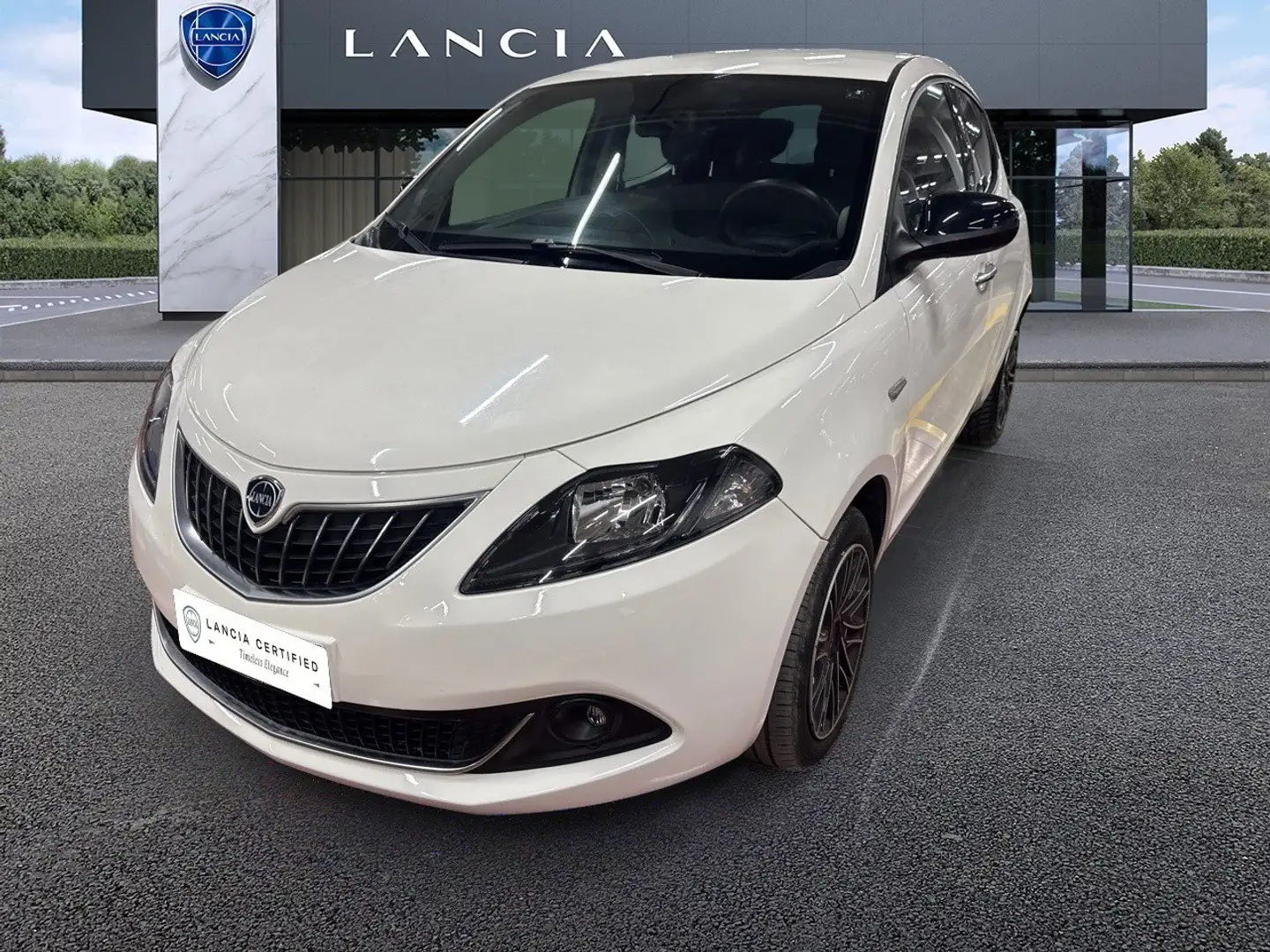 Lancia Ypsilon 1.0 FireFly 70cv Hybrid Gold Blanc - 1