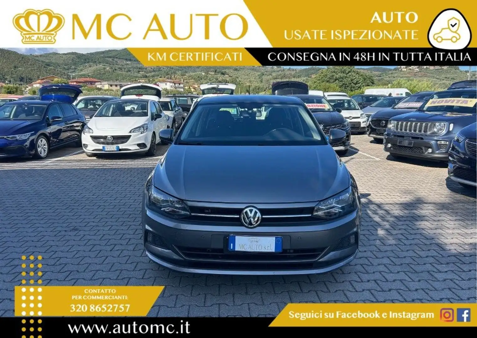 Volkswagen Polo 1.6 TDI 95 CV DSG 5p Comfortline BlueMotion Tech. Grigio - 2