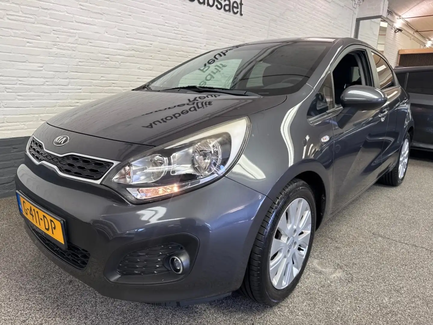 Kia Rio 1.2 CVVT Comfort Pack Clima Stoelverw, Bluetooth I Grijs - 2
