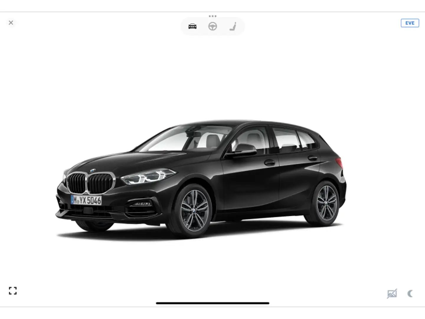 BMW 118 i Sport Line Noir - 1