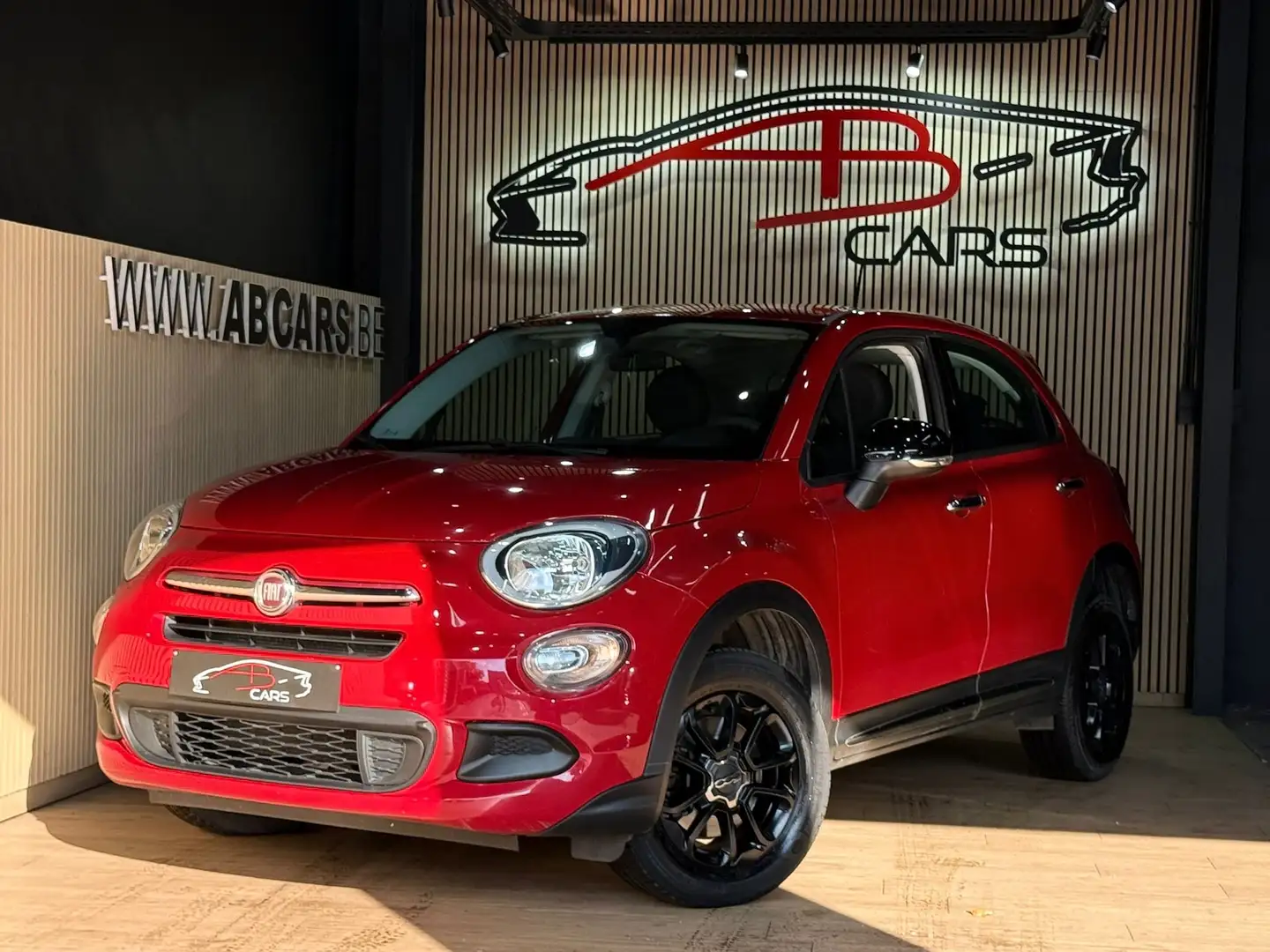 Fiat 500X 1.6i * SPORT * 1ER PROP * GAR 12 MOIS * Rouge - 1