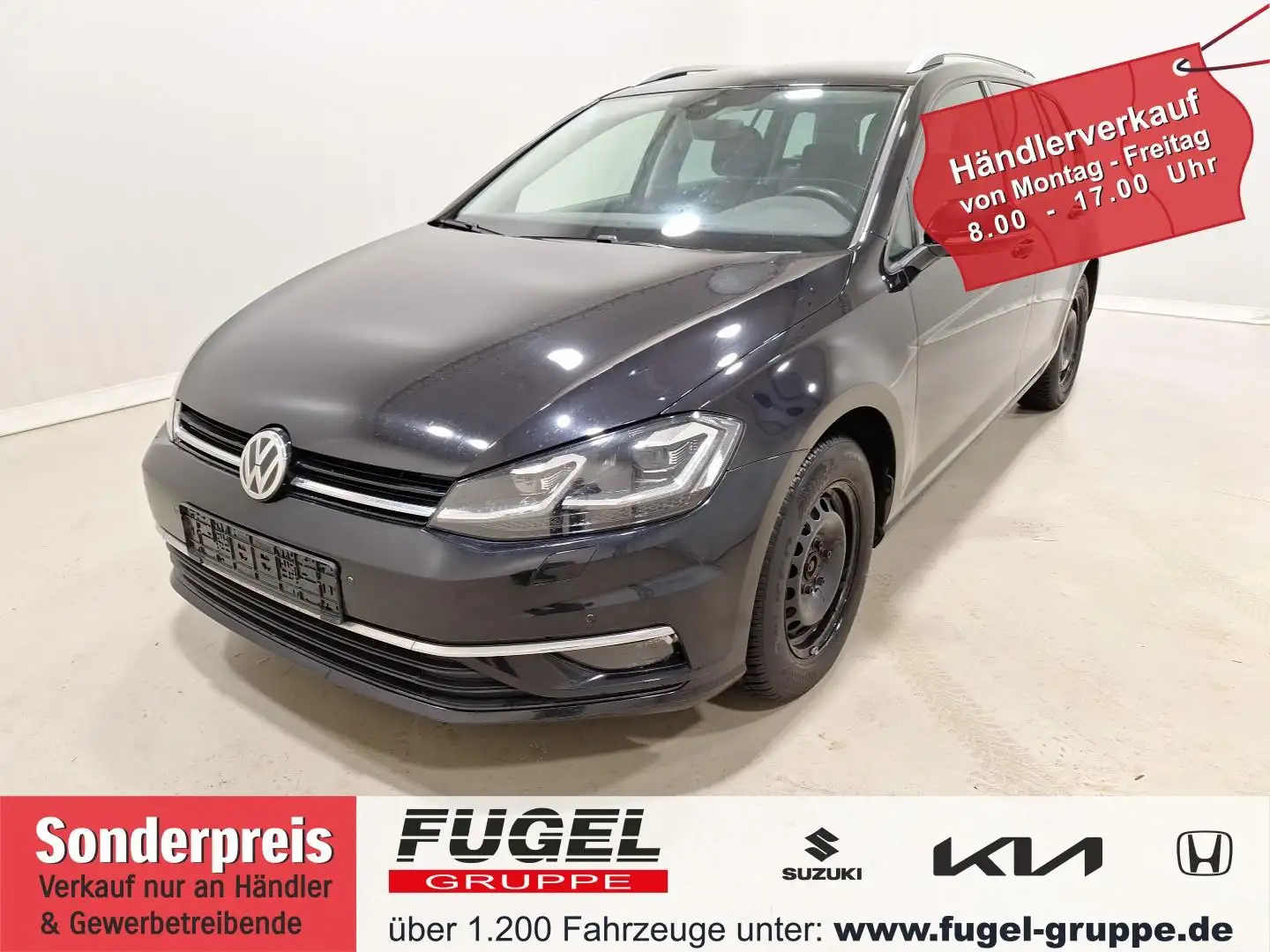 Volkswagen Golf VII Variant 2.0 TDI Highline LED|AHZV|ACC Schwarz - 1