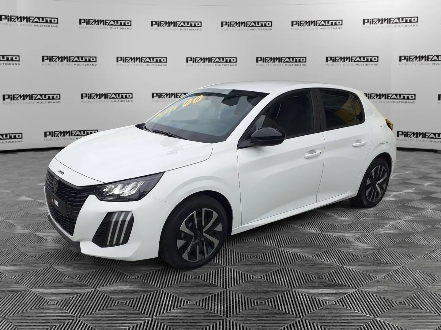 Peugeot 208 PureTech 75 Stop&Start 5 porte Active Blanc - 1