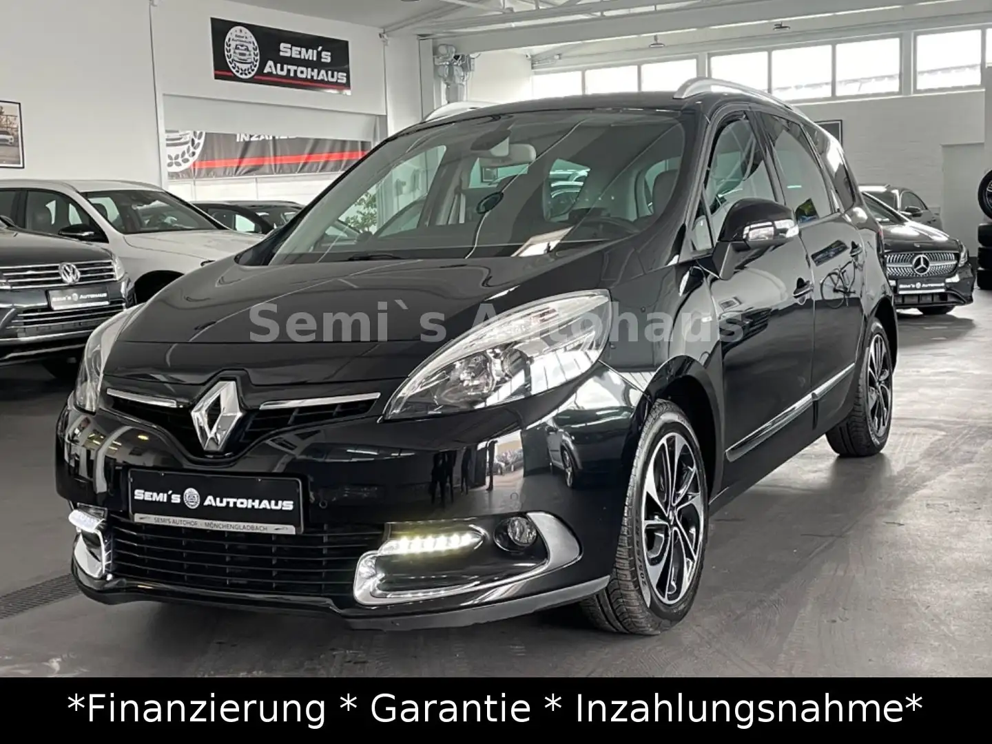 Renault Scenic III Grand BOSE Edition*1.Hand*Top Zustand Schwarz - 1