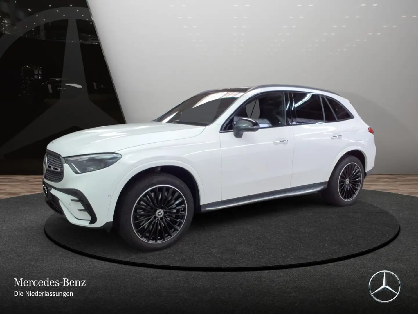 Mercedes-Benz GLC 300 e 4M AMG+NIGHT+PANO+360+BURMESTER+KEYLESS Weiß - 2