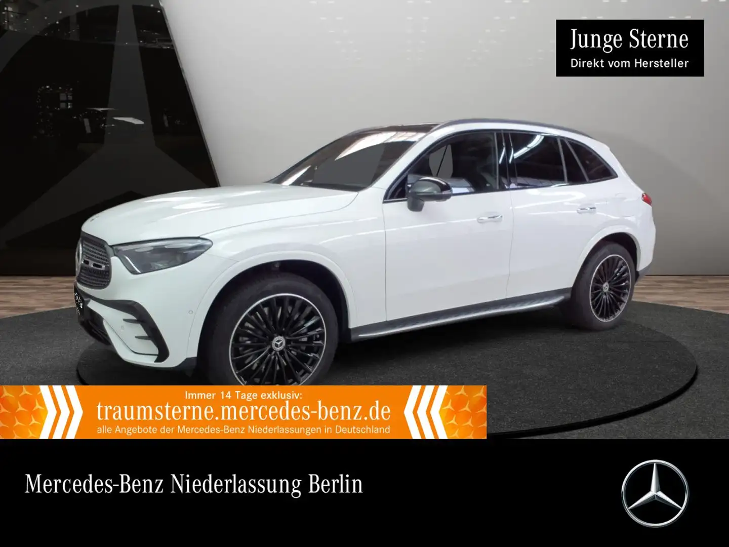 Mercedes-Benz GLC 300 e 4M AMG+NIGHT+PANO+360+BURMESTER+KEYLESS Weiß - 1