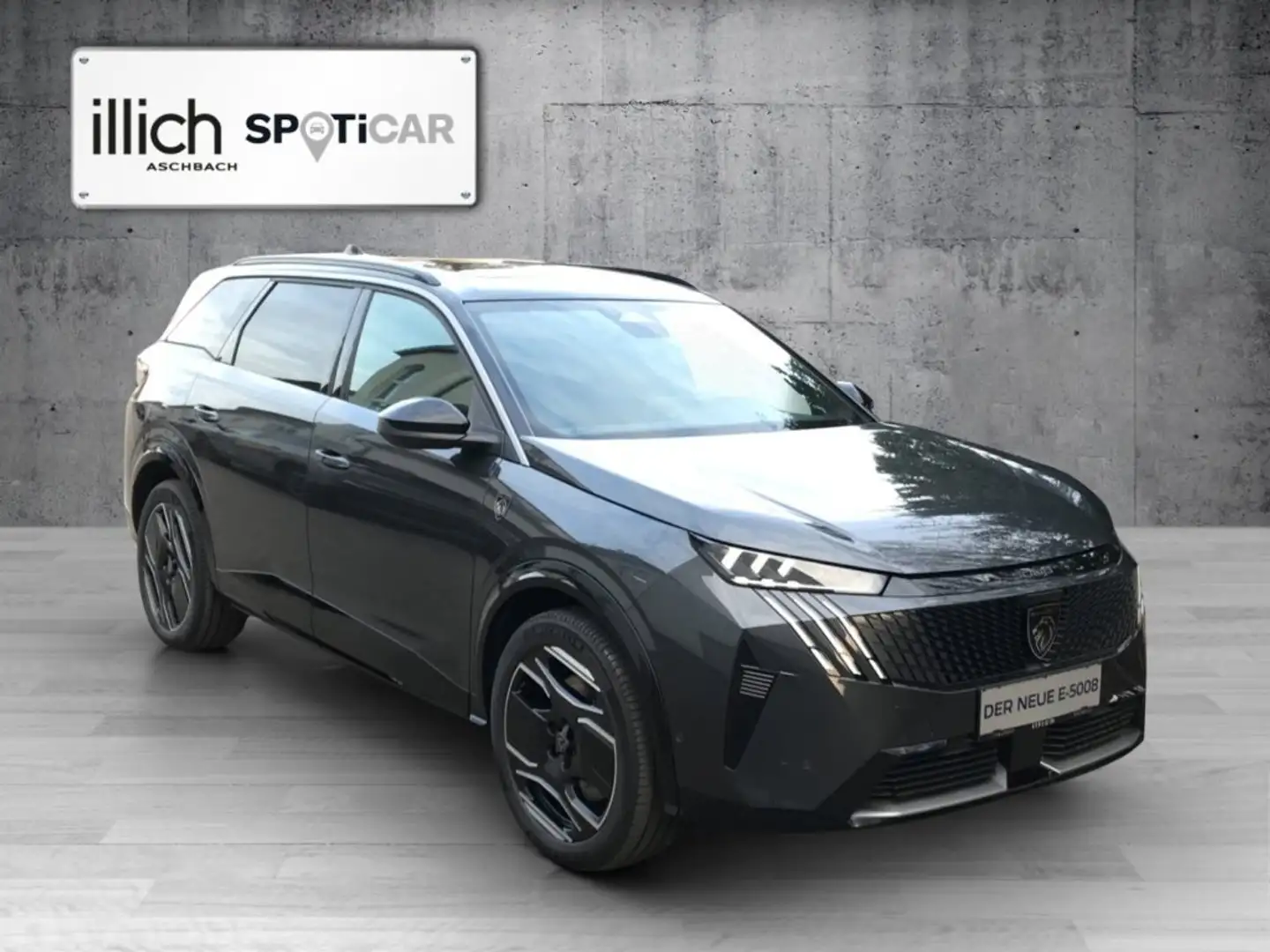 Peugeot 5008 E-5008 GT Elektromotor 210 - Batterie 73 kWh Gris - 1