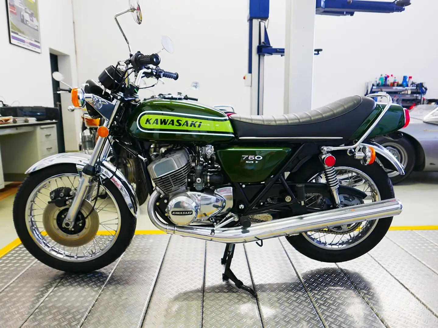Kawasaki 750 H2 KAWASAKI 750 H2B Mach 4, Makelloser Zustand. Verde - 1