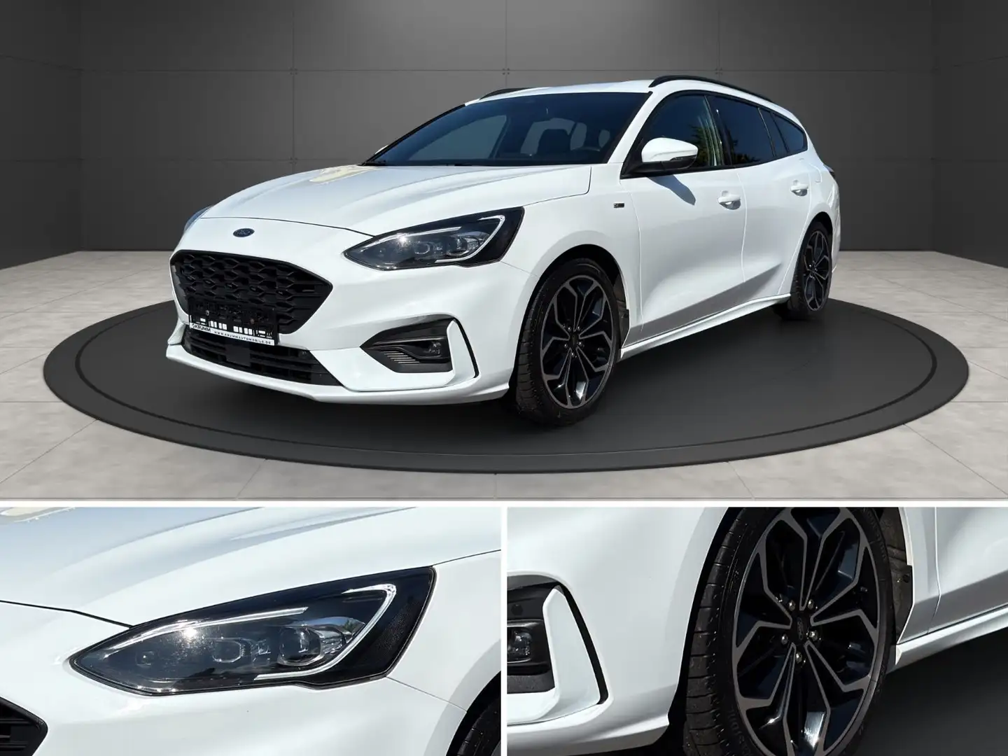 Ford Focus Turnier ST-Line Automatik LED B&O AHK NAVI Wit - 1