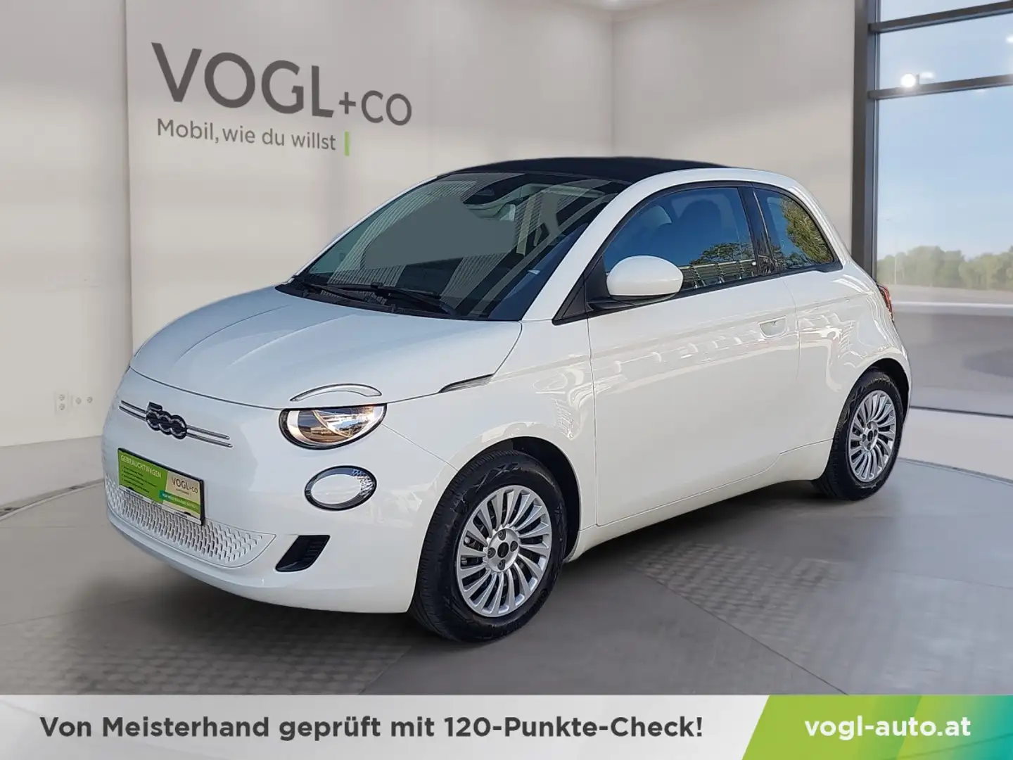 Fiat 500C Elektro 42 kWh Weiß - 1