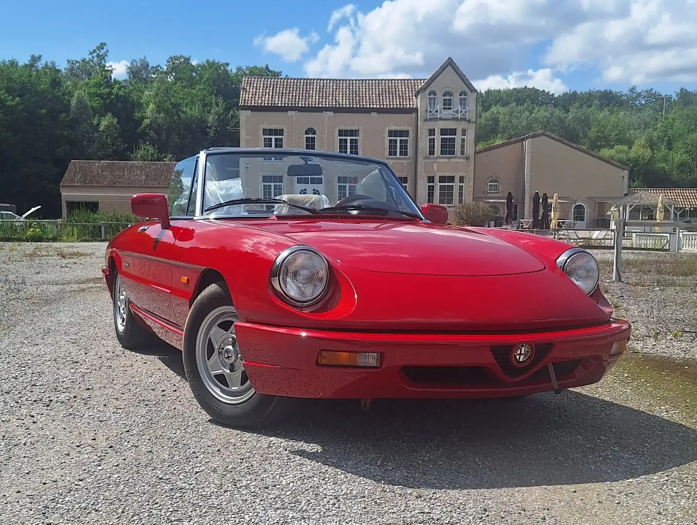 Alfa Romeo Spider Série 4 1600cm³ Rood - 1