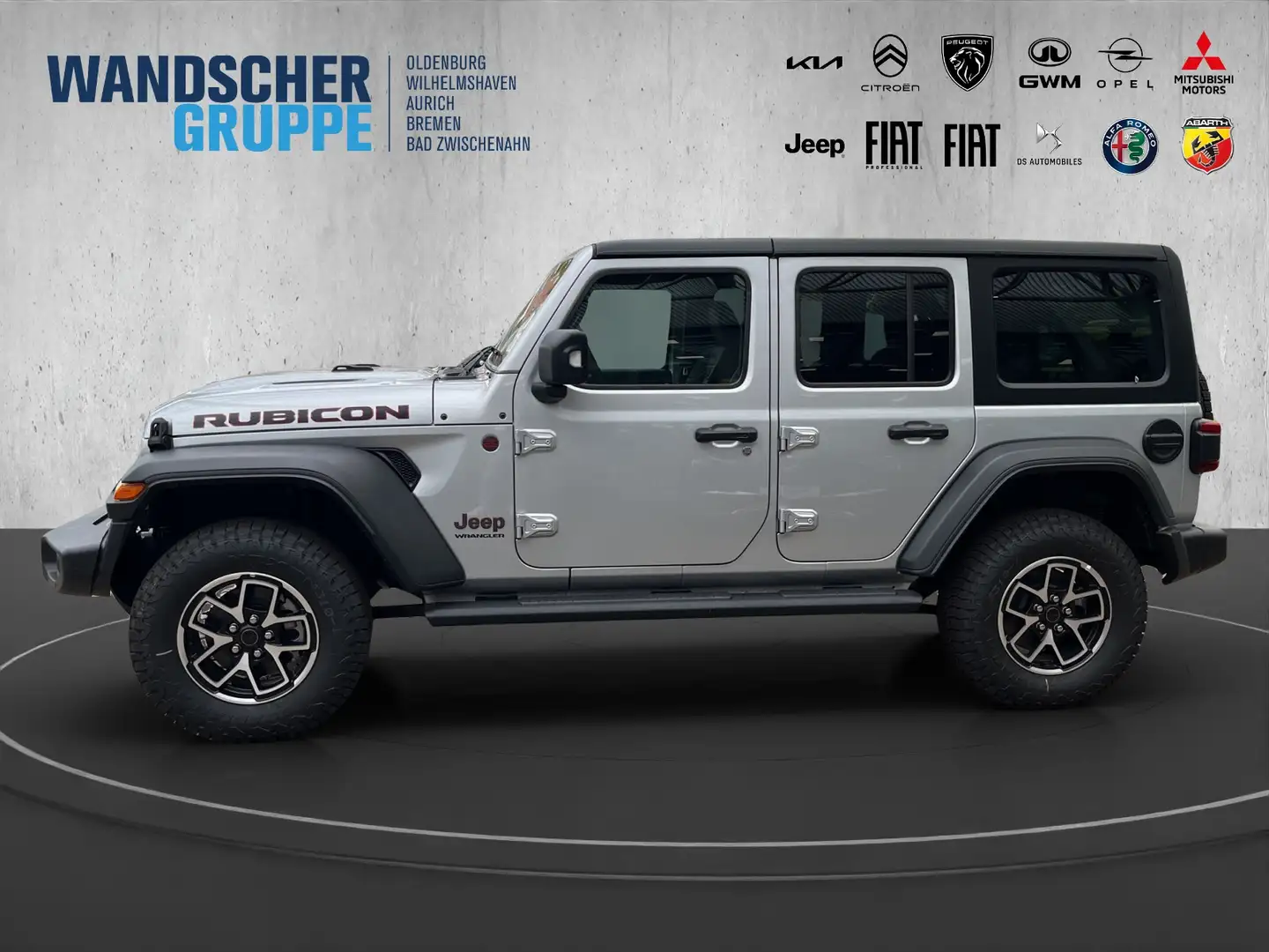 Jeep Wrangler Rubicon 2.0l T-GDI Verbrenner Silber - 2