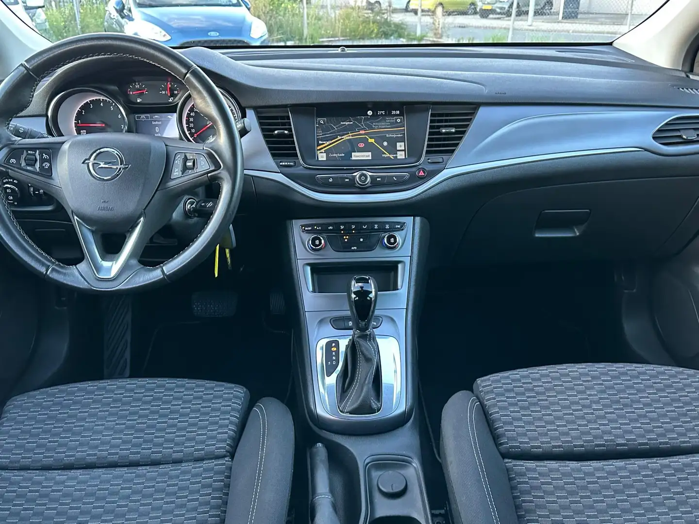 Opel Astra 1.4 Turbo 120 Jaar Edition/NAVI/NW APK Blauw - 2