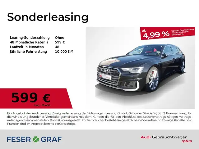 Audi S6 Avant TDI Pano AHK 360° B&O Stdhz. ACC 21"