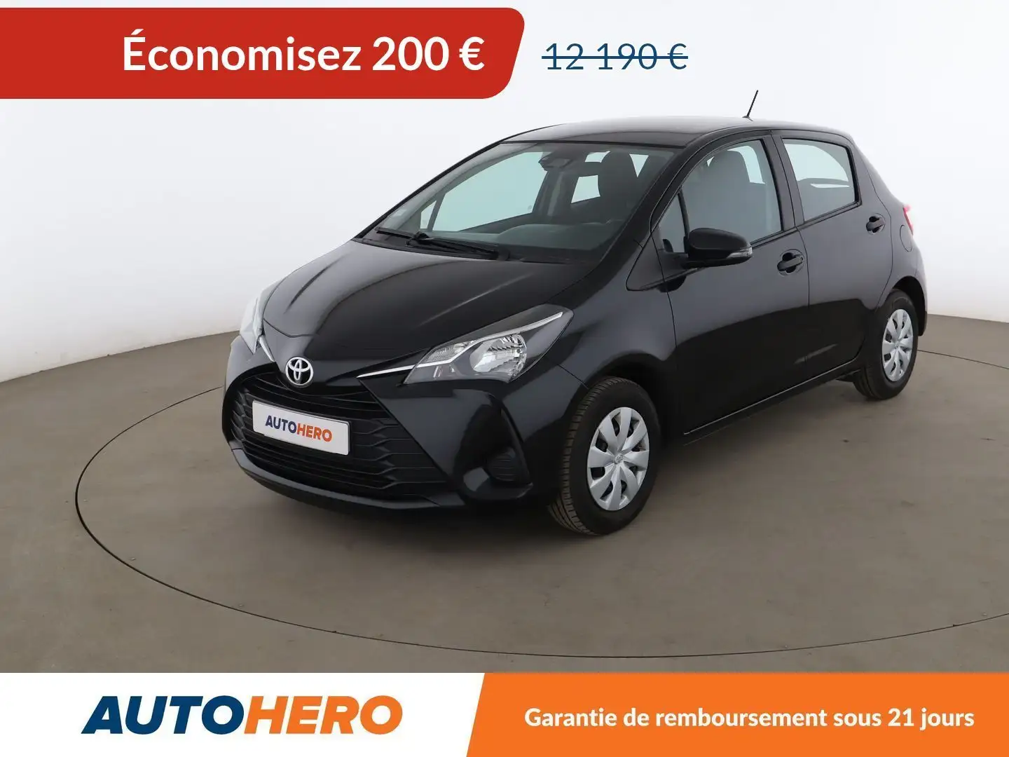 Toyota Yaris 1.0 VVT-i Active Noir - 1