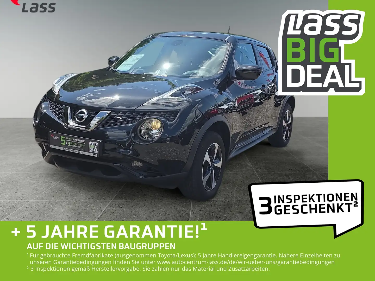 Nissan Juke 1.6 N-Connecta Klima+Automatik+Sitzheizung Negro - 1