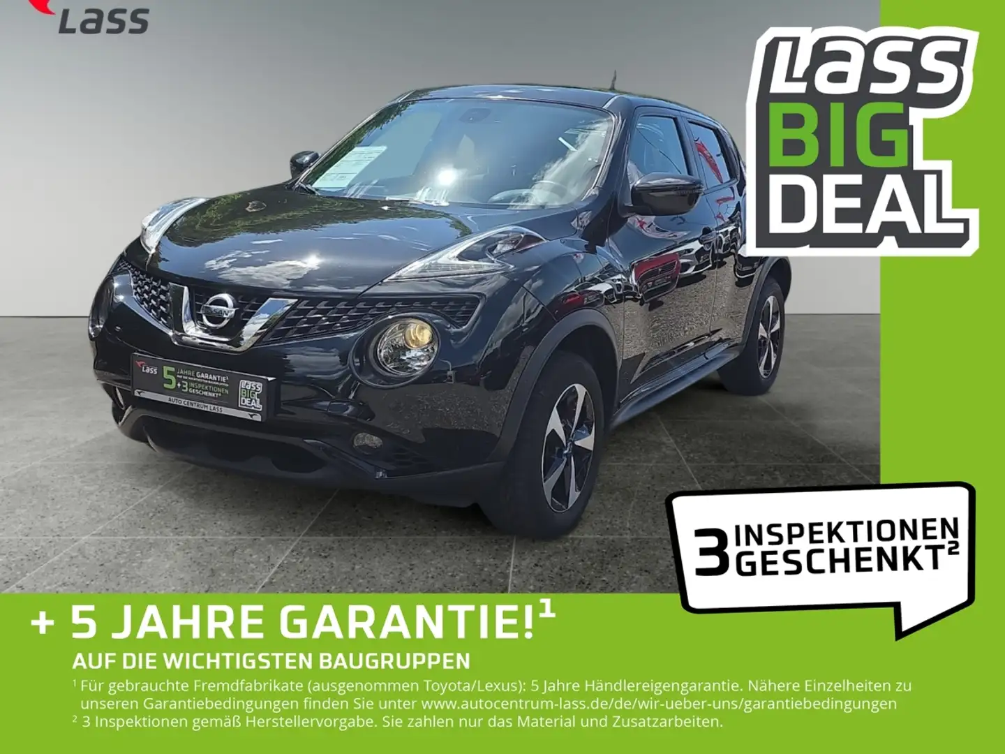 Nissan Juke 1.6 N-Connecta Klima+Automatik+Sitzheizung Black - 1