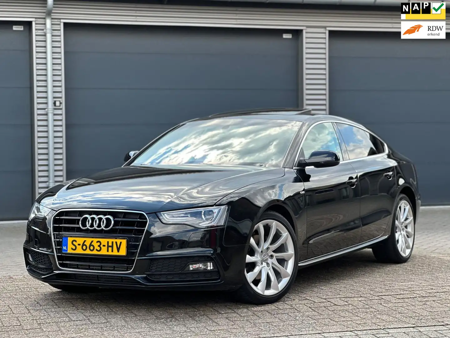 Audi A5 SPORTBACK 1.8 TFSI AUTOMAAT Adrenalin S-LINE, schu Noir - 1