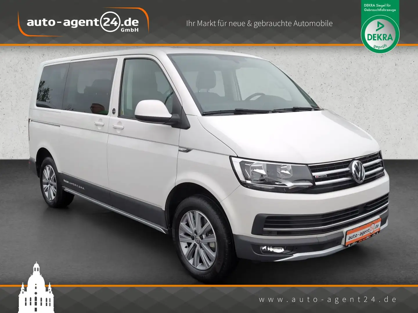 Volkswagen T6 Multivan 2.0 TDI 4M PanAmericana/StHzg./AHK Blanco - 1