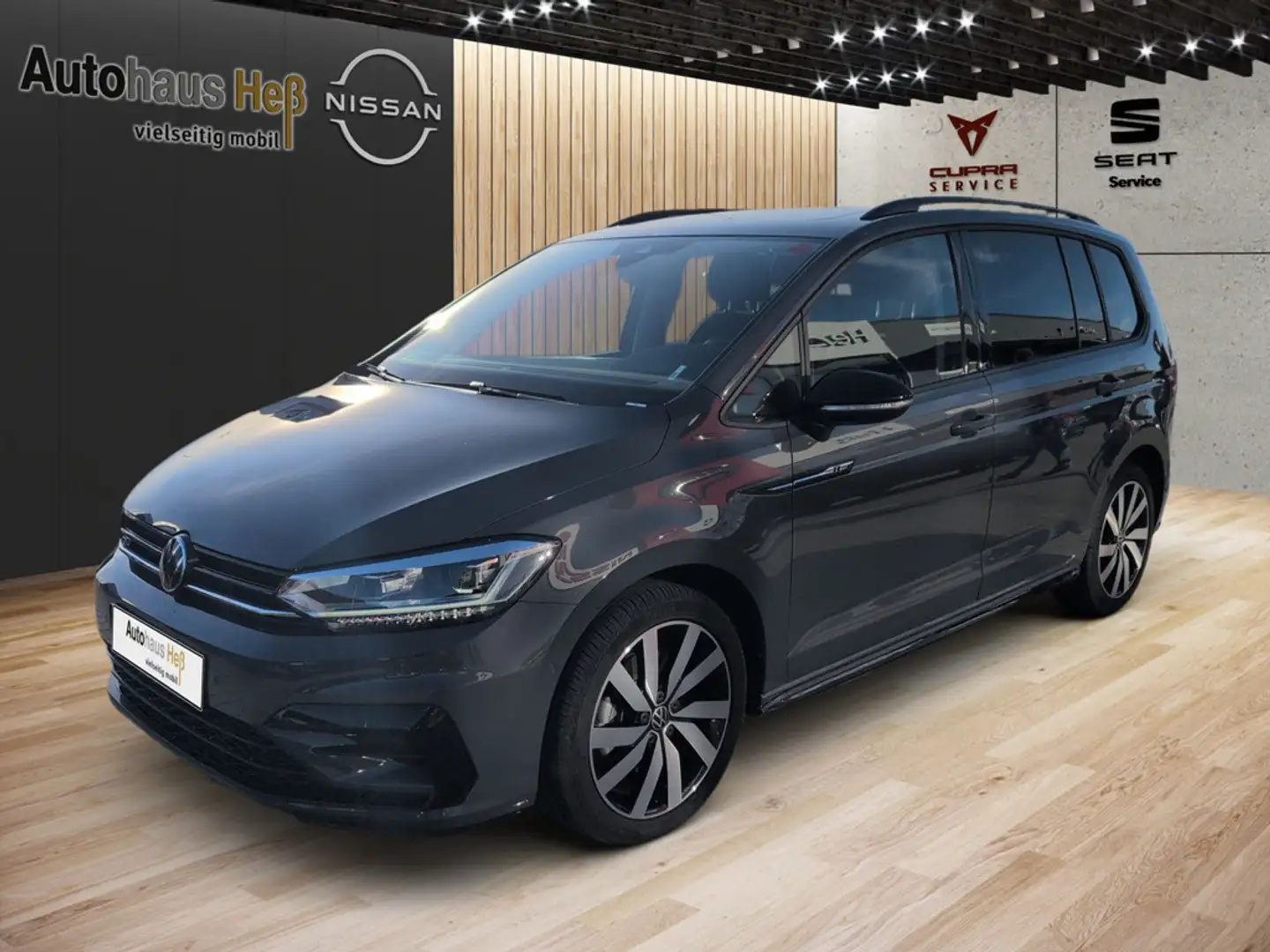 Volkswagen Touran 1.5 TSI DSG* 7-Sitz*R-Line*AHK*Pano Grau - 1