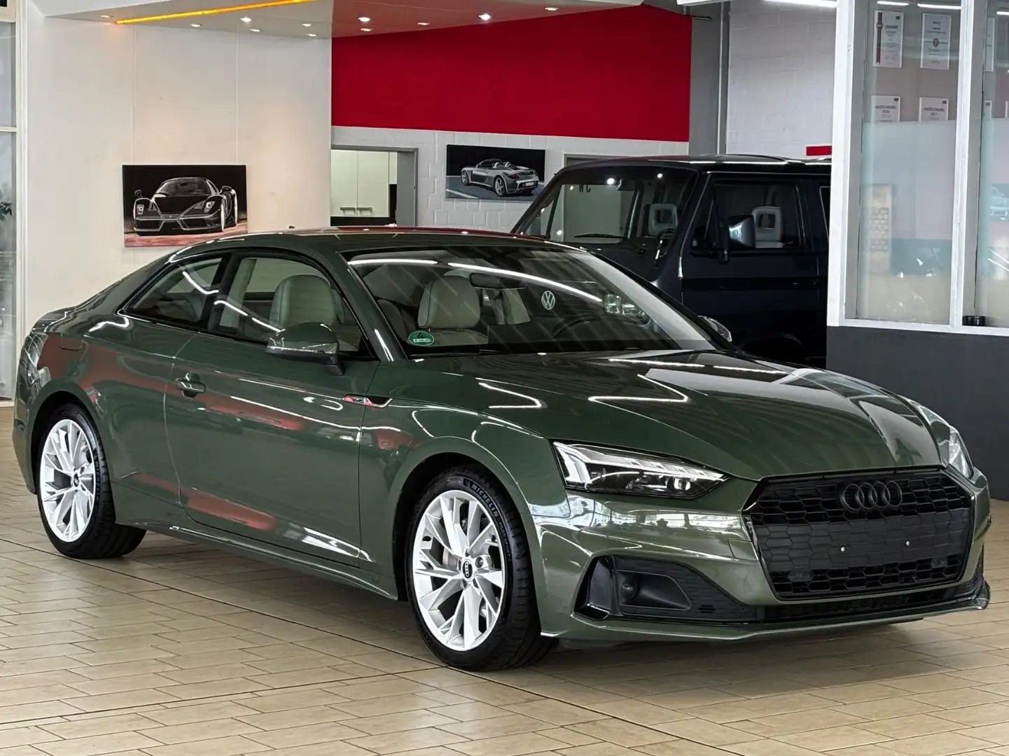 Audi A5 40 TDi ADVANCED *MATRiX*ViRTUAL*LEDER-BEiGE* Vert - 1