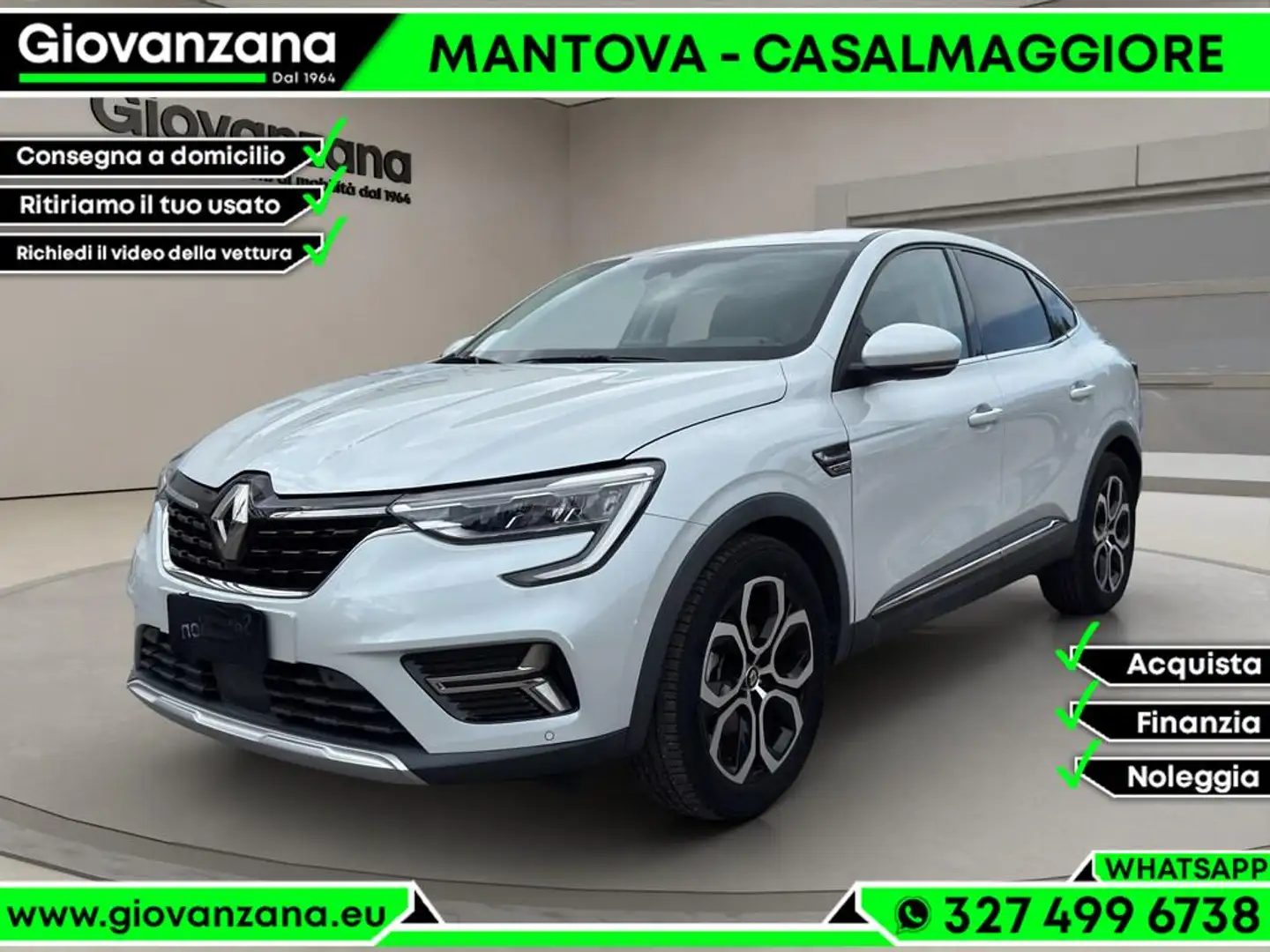 Renault Arkana 1.6 hybrid Intens E-Tech 145cv NEOPATENTATI Weiß - 1