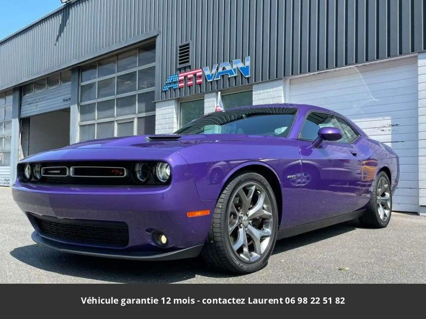 Dodge Challenger R/T 5.7L V8 Tout compris hors homologation 4500e Mauve - 1