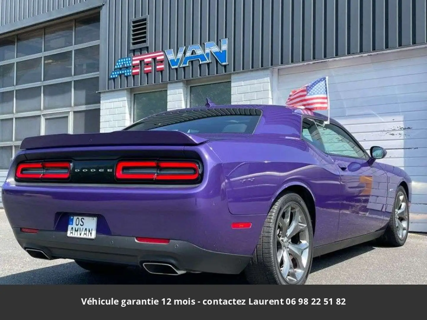 Dodge Challenger R/T 5.7L V8 Tout compris hors homologation 4500e Mauve - 2