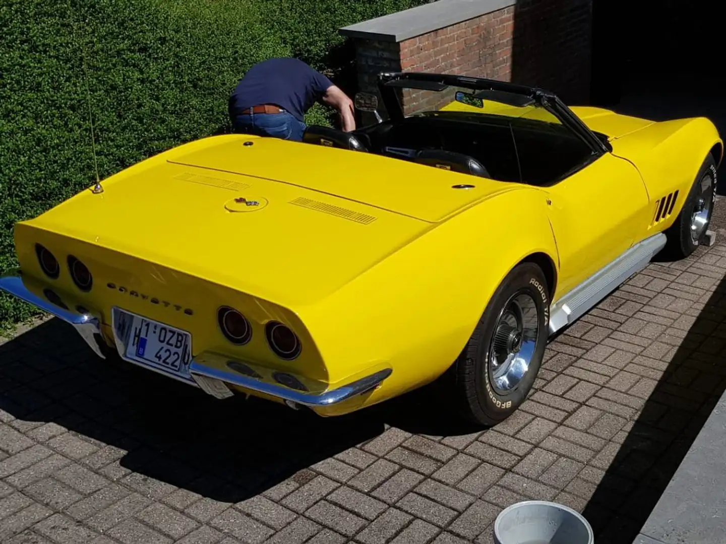 Chevrolet Corvette Jaune - 1