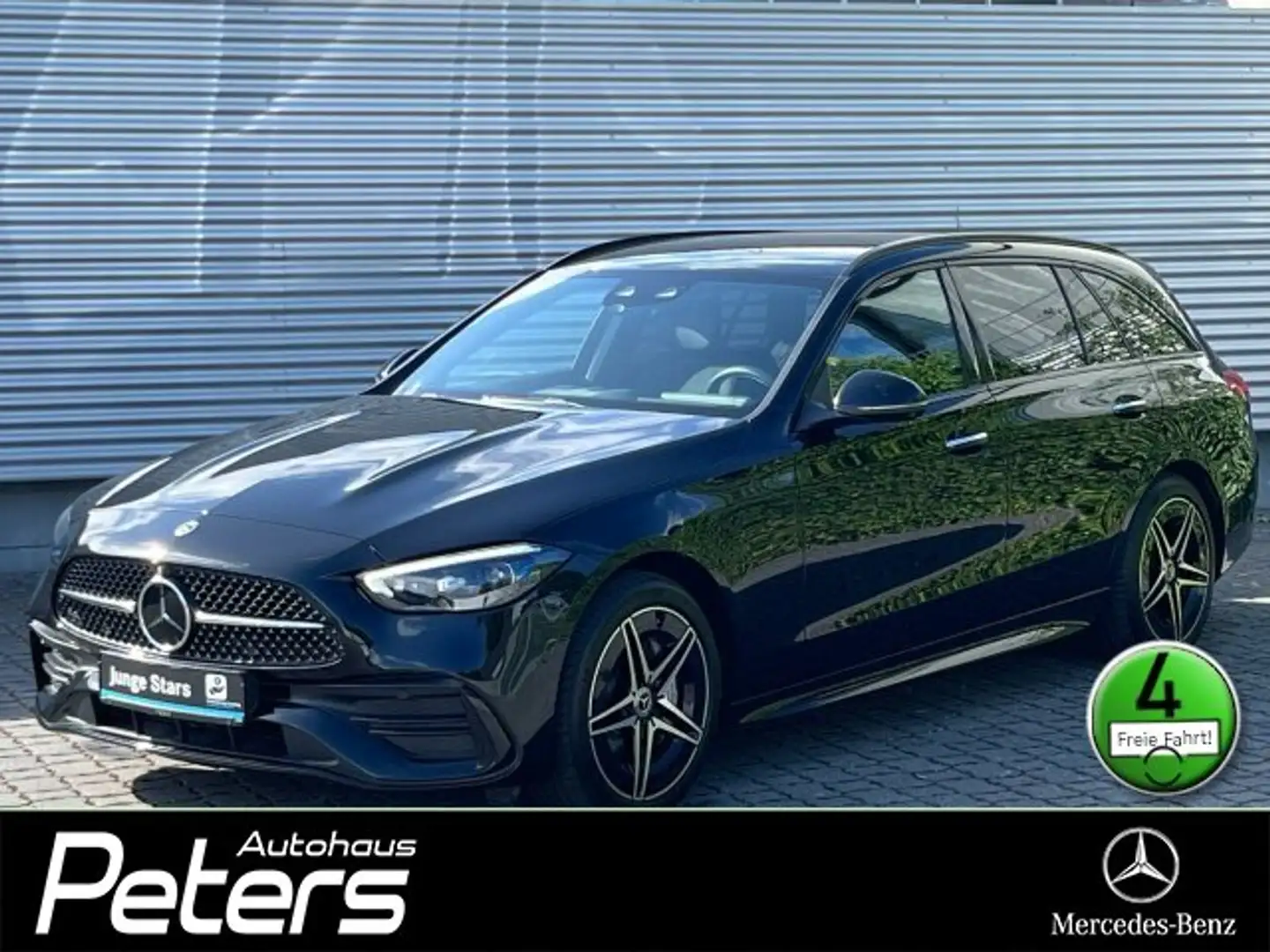 Mercedes-Benz C 300 C 300 de T AMG Night AHK/Distr/360°/Digital/Burm Schwarz - 1