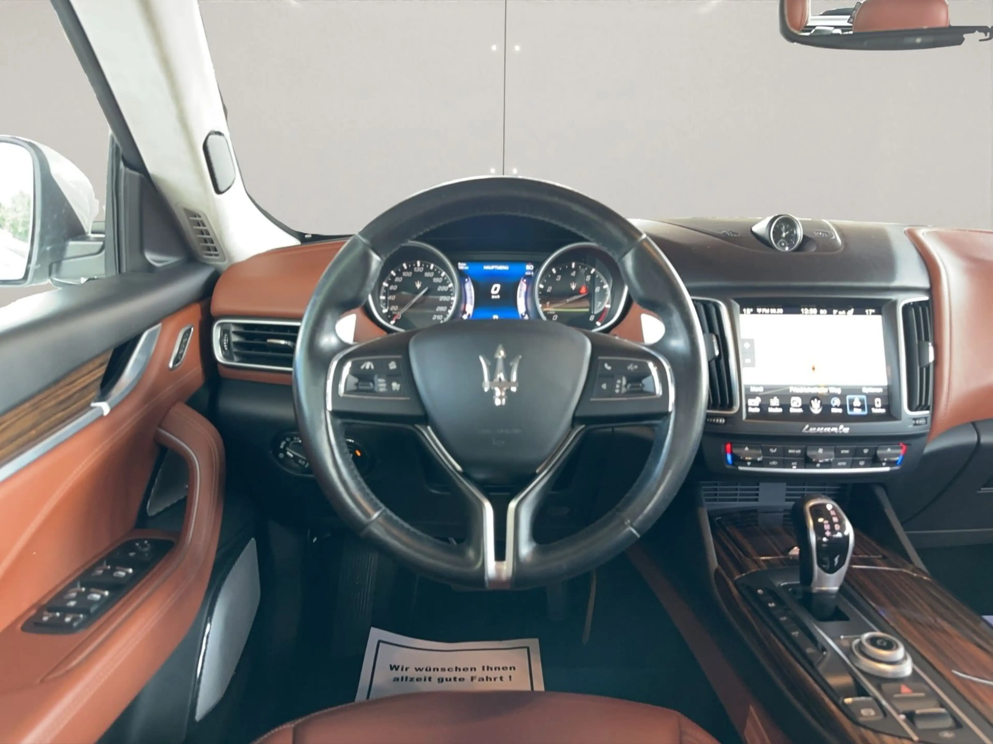 Maserati Levante S 3.0 / MEMORY / LED / PANORAMA / COGNAC — photo 14