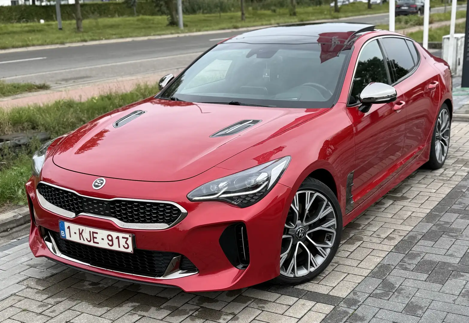Kia Stinger 2.0 T-GDI GT Line Roşu - 1