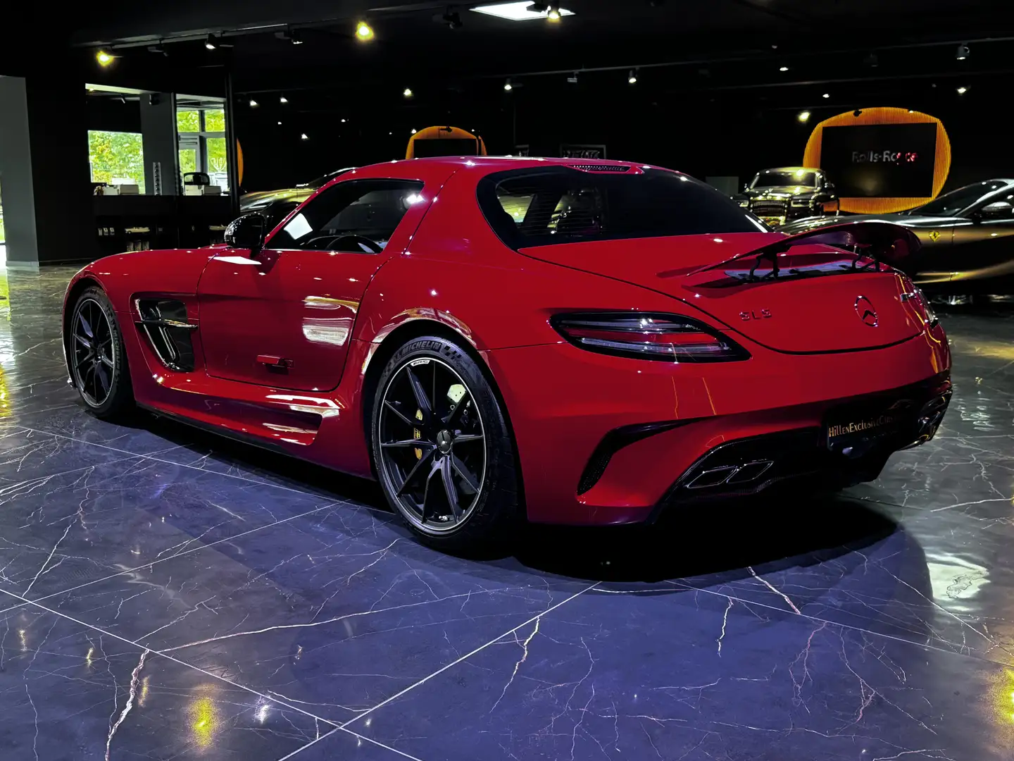 Mercedes-Benz SLS AMG Black Series Dt. Auto*1.Hand*unfallfrei Rot - 2