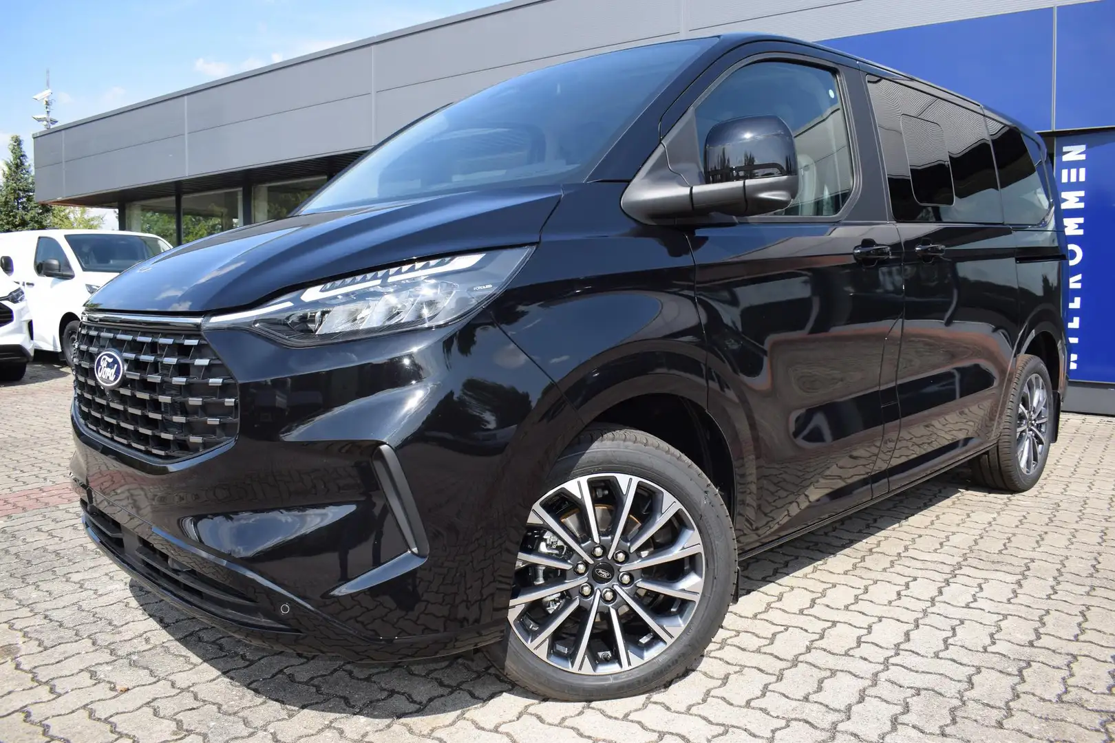 Ford Tourneo Custom L1H1 Titanium X Top Plus Ausstattung Noir - 1