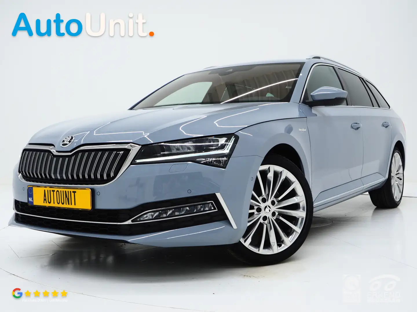 Skoda Superb Combi 1.4 TSI iV Laurin & Klement | Panoramadak | Blauw - 1