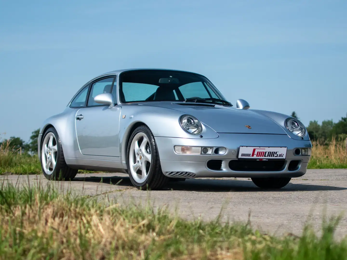 Porsche 993 Carrera 2 Argent - 1