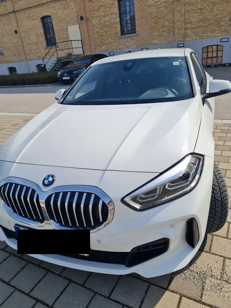 BMW 118 1er 118i M Sport Weiß - 1