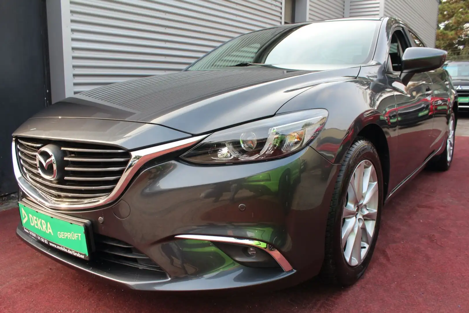 Mazda 6 EXCLUSIVE-LINE KLIMA NAVI LED PDC 17.ZOLL 1.Hd Grau - 1