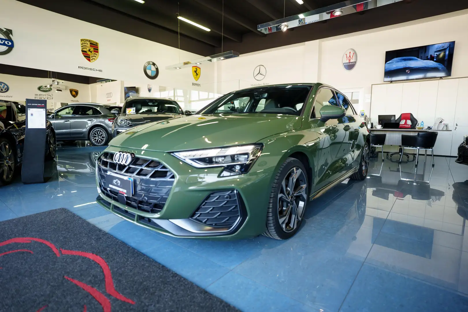 Audi A3 A3 Sportback 35 2.0 tdi S line edition s-tronic Verde - 2