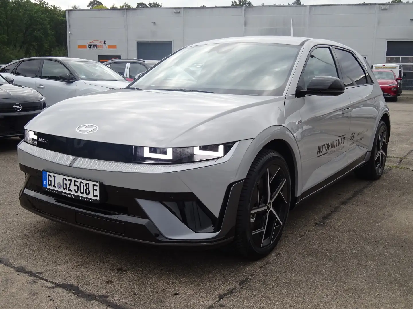 Hyundai IONIQ 5 N Line Elektro ACC+LED+Navi+SHZ+2xKlima Grau - 2