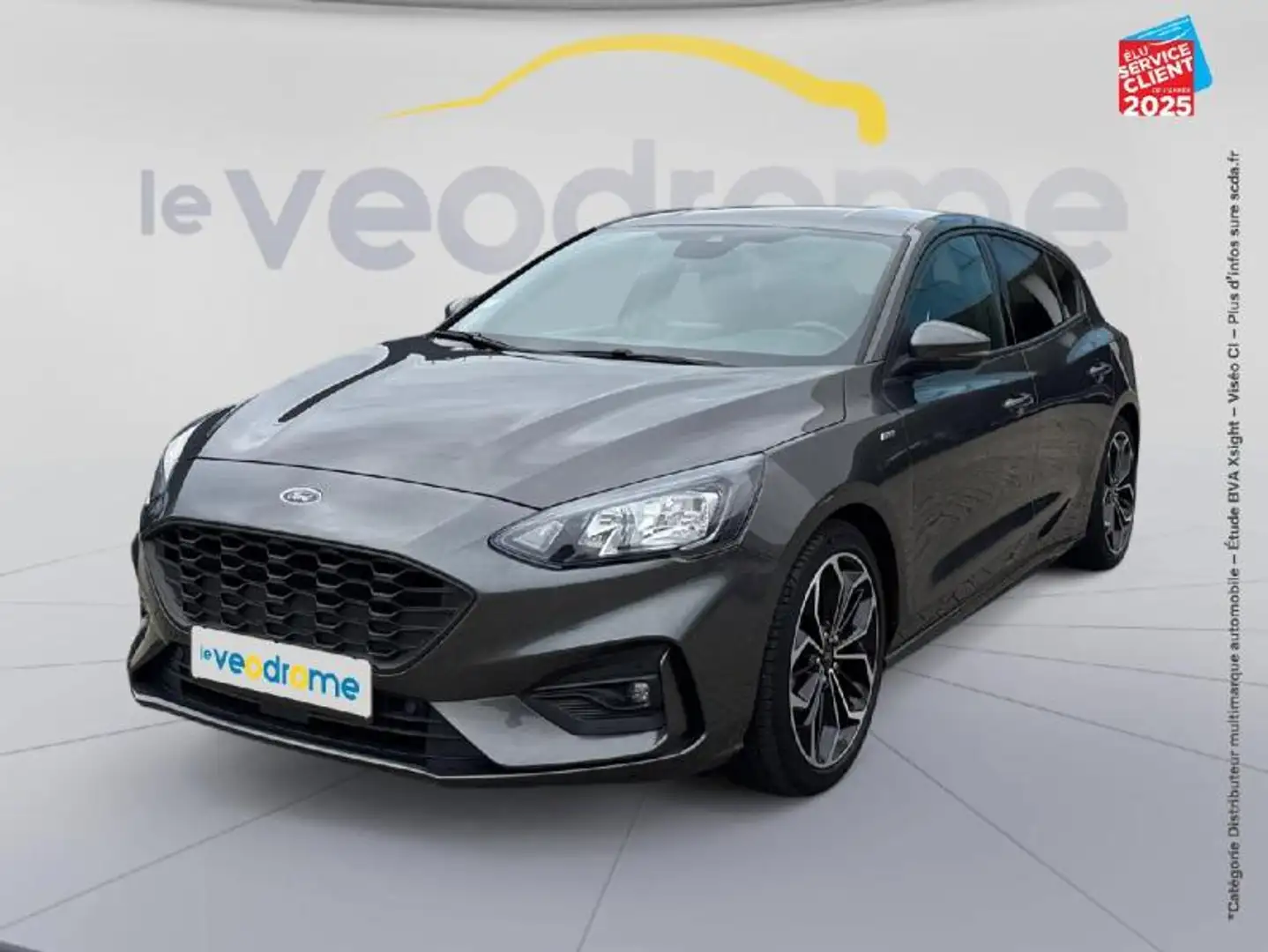 Ford Focus 1.0 Flexifuel 125ch mHEV ST-Line GPS Camera Grigio - 1