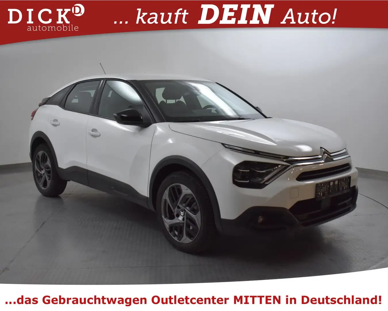 Citroen C4 1.2 e-THP Aut Feel Pack NAV+KAM+VIRTU+LED+18 Weiß - 1